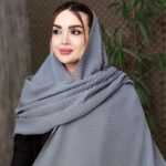 شال پلیسه لوزی - مانتو پاتریس رشت