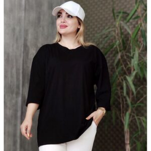 تیشرت لانگ مشکی - مانتو پاتریس رشت