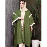 مانتو پانچ لینن بلند - مانتو پاتریس رشت