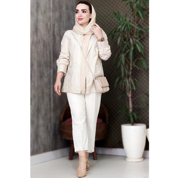 ست مانتو شلوار آبرنگی - مانتو پاتریس رشت