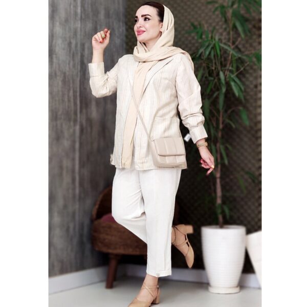 ست مانتو شلوار آبرنگی - مانتو پاتریس رشت