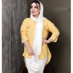 مانتو وال پشت بلند رنگی - مانتو پاتریس رشت