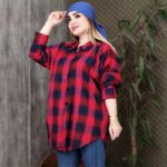 مانتو پانچ چهارخونه - مانتو پاتریس رشت