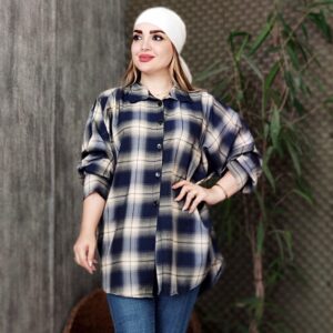 مانتو پانچ چهارخونه - مانتو پاتریس رشت