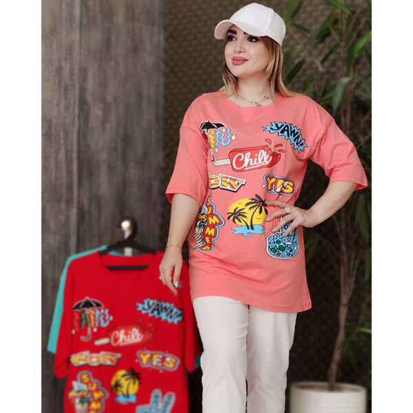 تیشرت لانگ سامر - مانتو پاتریس رشت