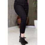 شلوار دمپا پاکتی بنگال مشکی - مانتو پاتریس رشت