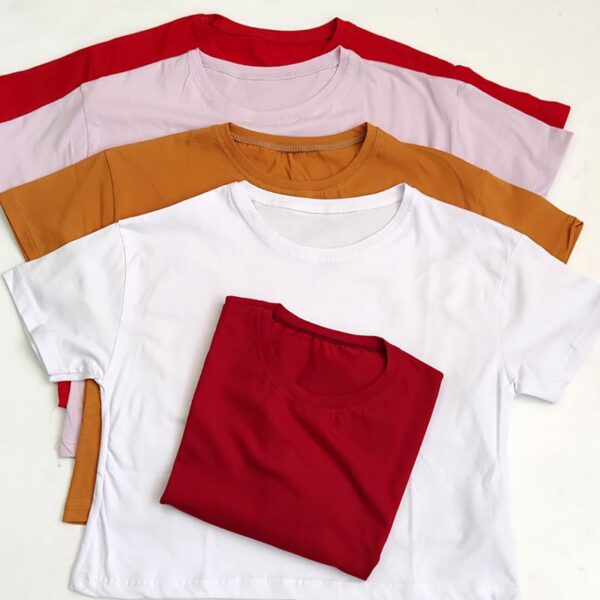 تیشرت کراپ رنگی - مانتو پاتریس رشت