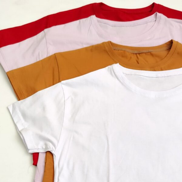 تیشرت کراپ رنگی - مانتو پاتریس رشت