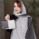 ست شال و کیف طرحدار - مانتو پاتریس رشت