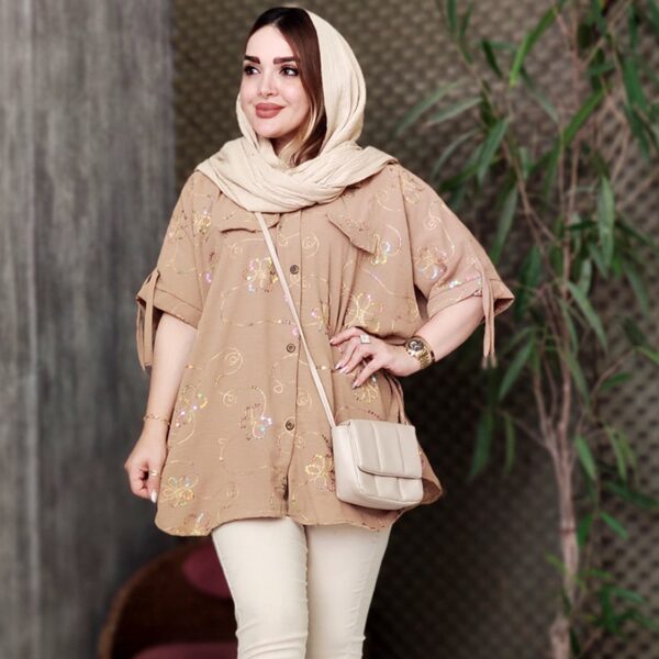 مانتو ابروبادی پولکی - مانتو پاتریس رشت