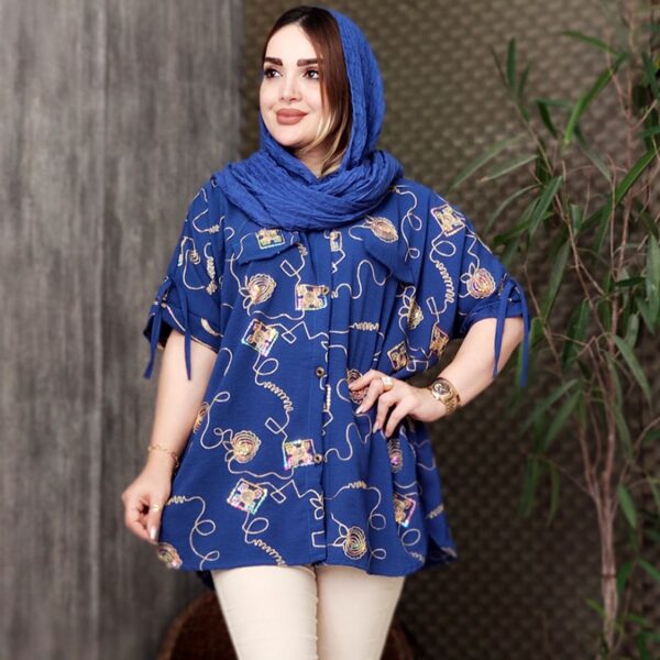 مانتو ابروبادی پولکی - مانتو پاتریس رشت