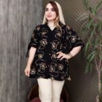 مانتو ابروبادی پولکی - مانتو پاتریس رشت