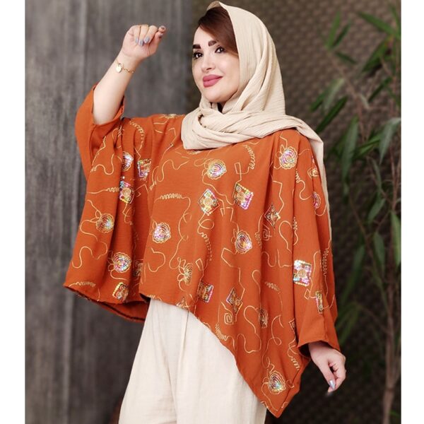 شومیز پانچ پولکی - مانتو پاتریس رشت