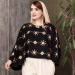شومیز پانچ پولکی - مانتو پاتریس رشت