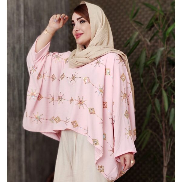 شومیز پانچ پولکی - مانتو پاتریس رشت