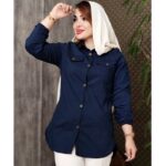 مانتو جین بغل زیپ - مانتو پاتریس رشت