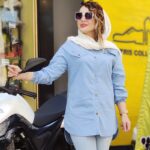 مانتو جین بغل زیپ- مانتو پاتریس رشت