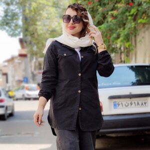 مانتو جین بغل زیپ- مانتو پاتریس رشت