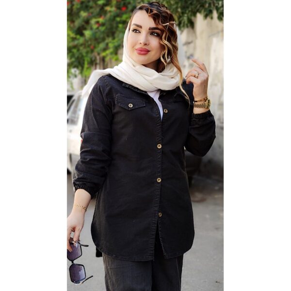 مانتو جین بغل زیپ- مانتو پاتریس رشت