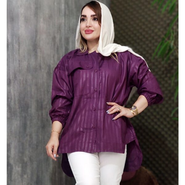 مانتو راه راه مج کشی - مانتو پاتریس رشت