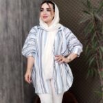 مانتو راه راه نخی - مانتو پاتریس رشت