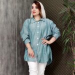 مانتو پانچ راه راه ریز - مانتو پاتریس رشت