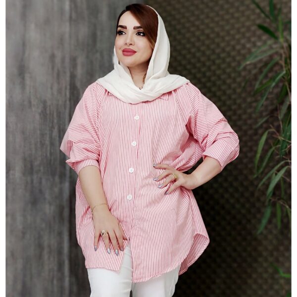 مانتو پانچ راه راه ریز - مانتو پاتریس رشت