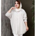 مانتو پانچ راه راه ریز - مانتو پاتریس رشت