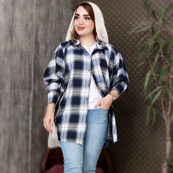 مانتو پانچ چهارخونه