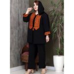 ست مانتو شلوار ابروبادی سنتی - مانتو پاتریس رشت