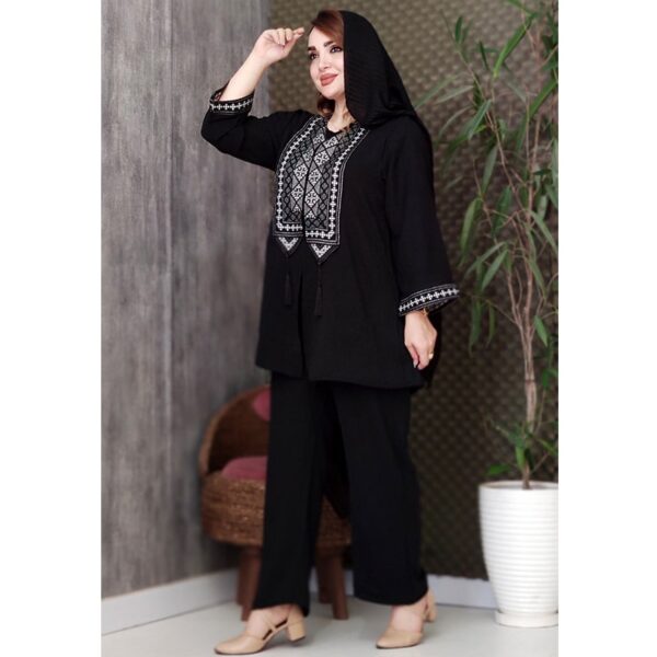 ست مانتو شلوار ابروبادی سنتی - مانتو پاتریس رشت