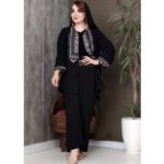 ست مانتو شلوار ابروبادی سنتی - مانتو پاتریس رشت