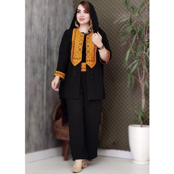 ست مانتو شلوار ابروبادی سنتی - مانتو پاتریس رشت