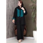 ست مانتو شلوار ابروبادی سنتی - مانتو پاتریس رشت