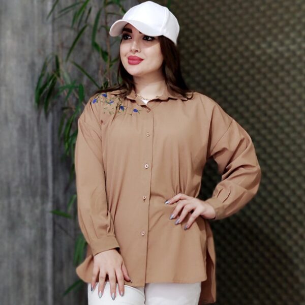 شومیز مانتویی گلدوزی - مانتو پاتریس رشت