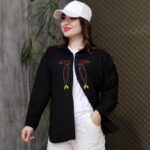 شومیز مانتویی گلدوزی - مانتو پاتریس رشت