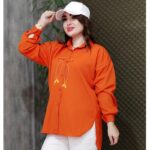 شومیز مانتویی گلدوزی - مانتو پاتریس رشت
