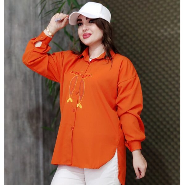 شومیز مانتویی گلدوزی - مانتو پاتریس رشت