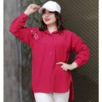 شومیز مانتویی گلدوزی - مانتو پاتریس رشت