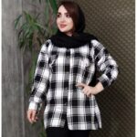 مانتو چهارخونه پاییزه - مانتو پاتریس رشت