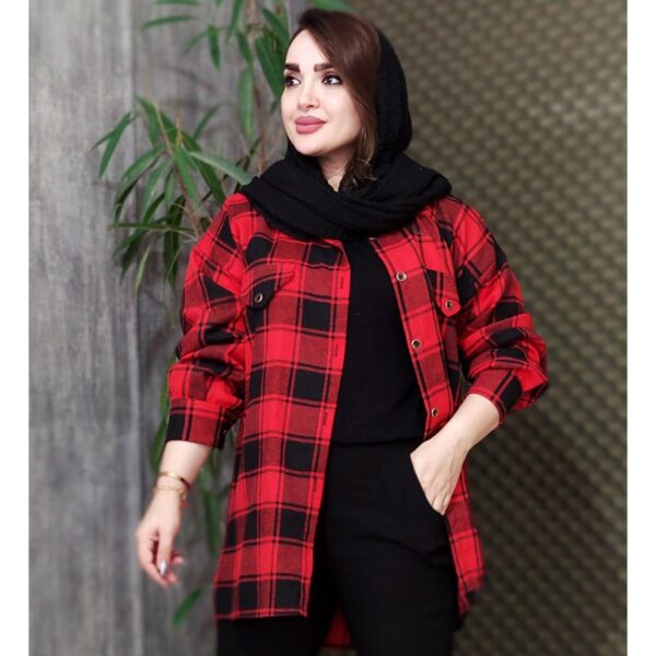 مانتو چهارخونه پاییزه - مانتو پاتریس رشت