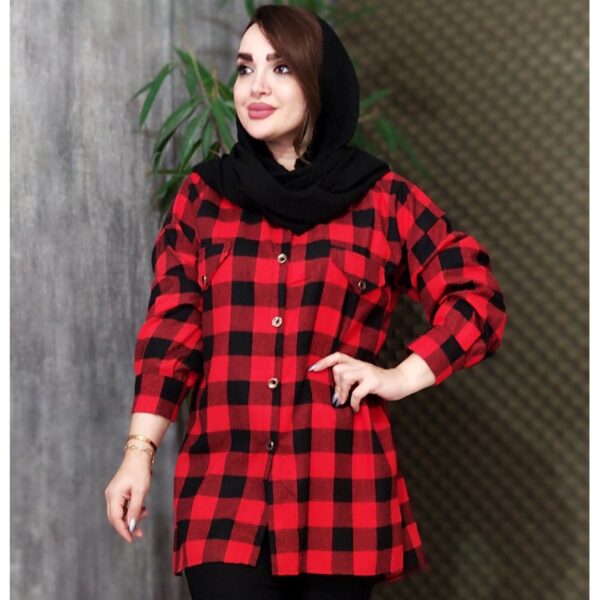 مانتو چهارخونه پاییزه - مانتو پاتریس رشت