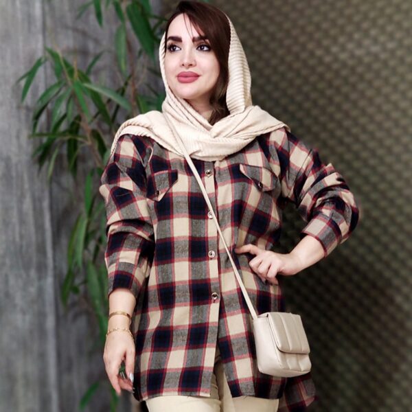 مانتو چهارخونه پاییزه - مانتو پاتریس رشت