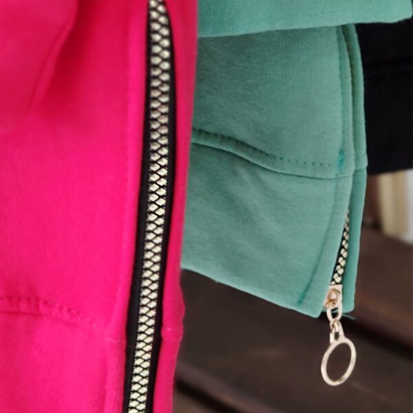 ست هودی شلوار بغل زیپ - مانتو پاتریس رشت