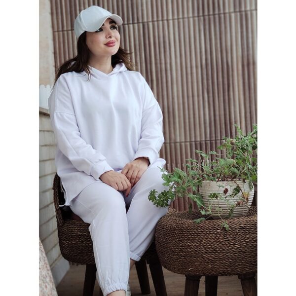 ست هودی شلوار بغل زیپ - مانتو پاتریس رشت