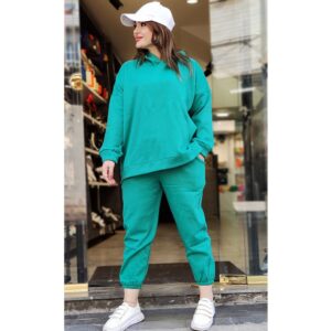 ست هودی شلوار بغل زیپ - مانتو پاتریس رشت