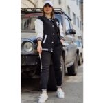 ست سویشرت شلوار بیسبالی - مانتو پاتریس رشت