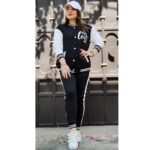 ست سویشرت شلوار بیسبالی - مانتو پاتریس رشت