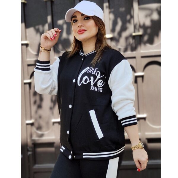 ست سویشرت شلوار بیسبالی - مانتو پاتریس رشت