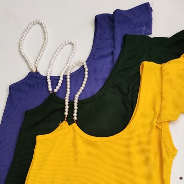 تاپ کراپ مرواریدی - مانتو پاتریس رشت